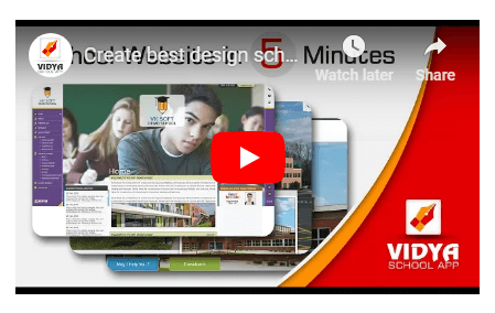 VIDYA School Website Video